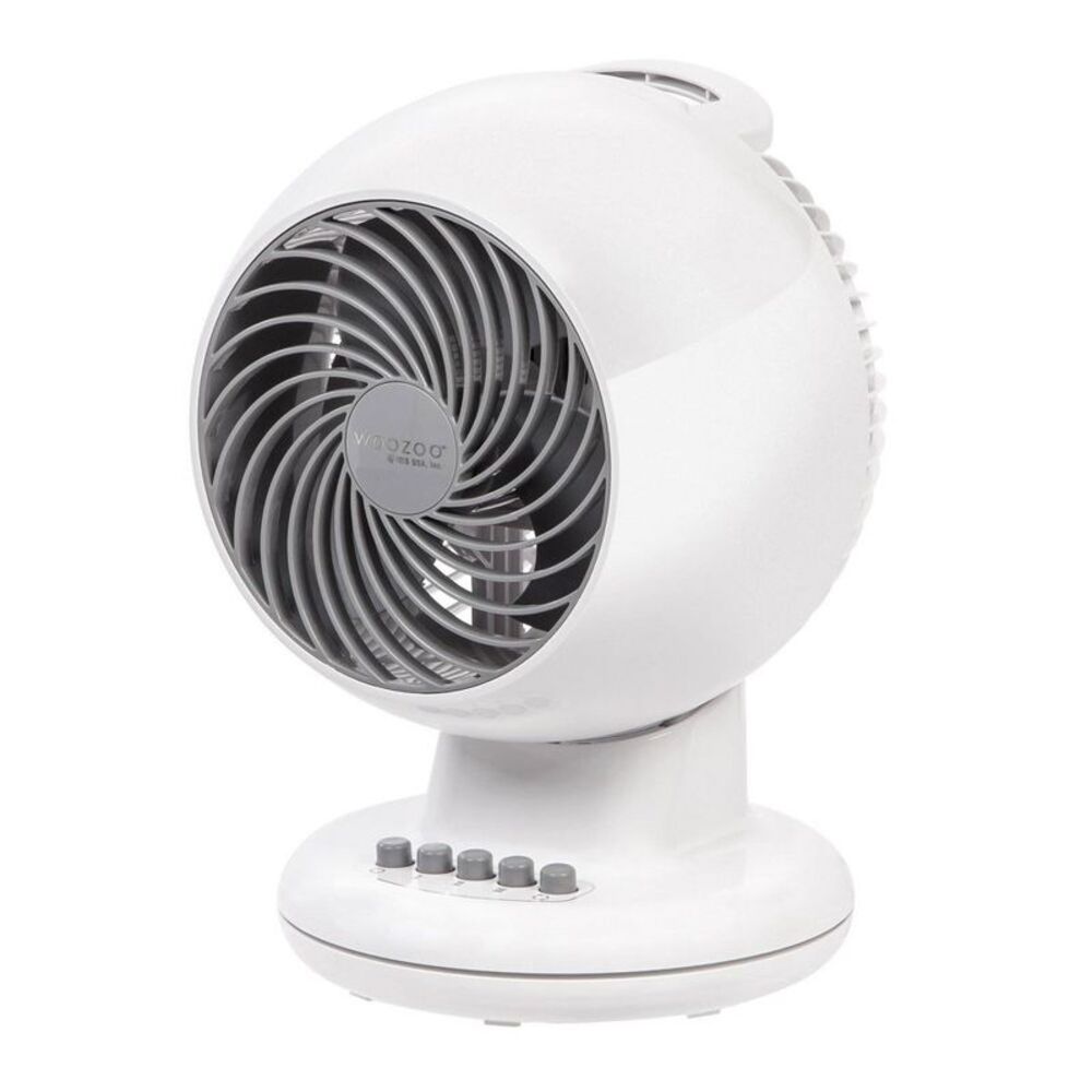 IRIS WOOZOO Oscillating Fan with Timer 3 Speed Settings